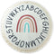 ABC Lovely Boho Rainbow Rug - 4ft Toddlers & Baby Playroom Rug,