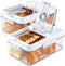 Dynta Bread Box for Homemade Bread, Bread Storage Container for Kitchen Counter