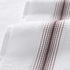 Pack 8, 100% 600 13 13 Aston & Arden Aegean Ombre Stripe Washcloth, of Turkish Cotton GSM Soft Absorbent Face & Body