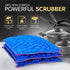 Durable Quilted Dish Cloth for Washing Dishes - Reusable Scouring Pad, Non-Scratch Cleaning Sink Scrubber - Pack of 1