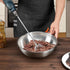 onlyfire 4 Inch Stainless Steel Pork Puller for Use with Standard Hand Drill