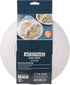 Nordic Ware Polypropylene Microwave Serveware Plates, 10", White