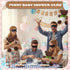6 Set Bottle Chug Baby Shower Games Chocolate Brown Bear Blindfolded Diaper Changing Games Kits Bottles Diapers