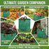 RAINFLOW 42 4 1PC Reusable Yard Waste Bags - Gallon Outdoor Trash Can,Reusable Lawn Leaf Bags,Standable Garden Waste
