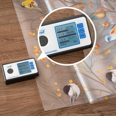 DKTIE Window Privacy Cling Film with Installation Tools - Non-Adhesive Frosted Bird Coverings for Bathroom