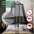 VISATOR Mosquito Net Bed Canopy for Girls,King Canopy Bed Curtains Queen Size from Ceiling,Dome Mosquito Netting Bed