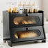 Bread Box,Extra Large 2-Tier Bamboo Bread Box for Kitchen Countertop,Bread Storage Container