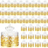 Cunhill 36 Pcs Mini Candy Bottles Mini Plastic Jars with Lids Small