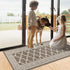 Pauwer Door Mat Indoor Entrance, 20"x59" Absorbent Dirt Trapper Welcome Mats, Washable Non Slip Runner Rugs for Hallway