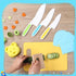 FGASIDYO 16PCS Set 3 Montessori Kitchen Tools Cookware Baking Toy, Toddler Baking for Real Cooking includes Serrated