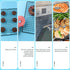 Non-Stick Steel Baking & Cooling Rack, Heavy Duty Oven Safe for Cookies, Cakes, Breads - 9.84"x15.9" - 1 Piece