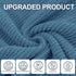 6 Pack, 13"x13" 100% Blue Washcloths - Cotton | Lightweight | Thick | Quick Dry | Soft | Absorbent, Wash Cloths