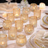 NITIME 36 Pcs Assorted Gold Votive Candle Holders, Tea Light Candle Holder