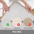 Buganda Bathroom Rug and Mat Set, 2 Piece Memory Foam Bath Mat and U-Shaped Toilet Rug, Soft Non-Slip