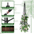 4FT 16mm Obelisk Trellis for Climbing Plants Outdoor, Rust-Proof Extra Thickened Plastic-Coated Metal Pipes, Indoor