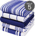 5 Pack 16x28 Cotton Clinic Assorted Kitchen Towels Soft Absorbent Quick Drying Table & Kitchen Linen - Dish Towels