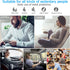 3D Lumbar Support Pillow,Memory Foam Back Support for Office Chair,Computer Chair,Car Seat,Recliner and Couch
