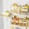KEGII Suction Cup Shower Caddy 3 Pack Suction Cup Shelf with Soap