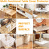 12 36 Inch Countertop X Clear Plastic Desk Pad Office Desk Blotter Dining Table Protector Tablecloth Mat Wooden