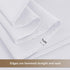 36x36 Inch sancua Small Square Tablecloths - White Table Cloth for Square or Round Tables, Washable Polyester Fabric
