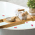 Miamolo Soap Dish Bar Cleaner Dish for Shower, Ceramic Soap Dishes for Large Soap Bar Shampoo or Sponge, Shower Soap