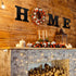 Jetec 4pc 12 Inch Farmhouse Wall Decor, Wooden Letters Hanging Home Sign for Living Room, Entryway Home Art (Black)