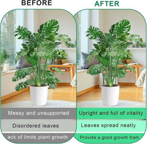 3 Pack (10" 17" Tomatoes,Rose,Astilbes,Vine HiGift Peony Cages Support Stakes Ring for Garden, Round Plant Support