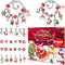 2024 Christmas Advent Calendar Charm Bracelets for Girls, SIXNIE 24-Days Countdown with DIY Charm Bracelets Kits