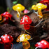 Lights-3D 7ft 20 Dimmer- JASHIKA Mushroom Dcor Fairy String Mushroom Lights USB Plug in or Battery Operated LED