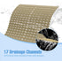 Stall,236 24x24 Inch Shower Mat Non-Slip Bath Mat for Tub and Shower Suction Cups with Drain Holes, Quick Dry Machine