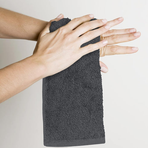 Set, 100% 60 Pack, Utopia Towels Cotton Washcloths Ring Spun Cotton, Premium Flannel Face Cloths, Highly Absorbent