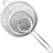 3Pcs Extra Fine Mesh Strainer Set with Handle - Small, Medium, Large Stainless Steel Sieve for Kitchen Baking
