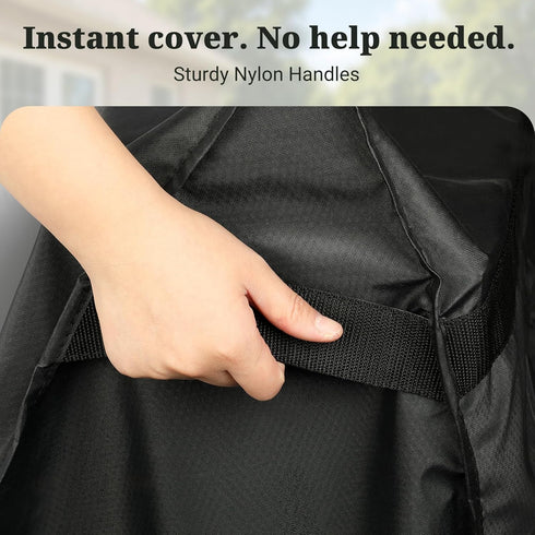 36 inch 600D MR. COVER Outdoor Prep Table Cover, Compatible with Keter Unity Small Portable Table, Heavy Duty