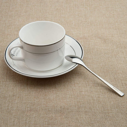 IMEEA Demitasse Spoons - Set of 6, 4.5 Inch SUS304 Stainless Steel Espresso Spoons