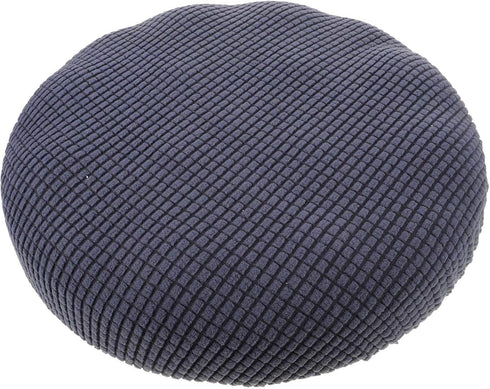 Veemoon Round Stool Covers, Soft Bar Stool Chair Cushion Cover with Elastic Non-Slip Bottom, 11 inches Width
