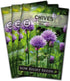 Sow Right Seeds - Common Chives Seed for Planting - Non-GMO Heirloom