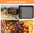 Air Fryer Cooking Tray for Instant Vortex Plus10 Qt, 2 PCS Nonstick Replacement Rack Parts for PowerXL