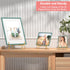 6 Pack 3 Size Iron Display Stand, Gold Easel Plate Display Photo Holder for Pictures, Decorative Plates, Books