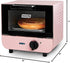 DASH Mini Toaster Oven Cooker for Bread, Bagels, Cookies, Pizza, Paninis & More, with Baking Tray, Auto Shut Off - Pink