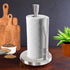 OGGI Stainless Steel Paper Towel Holder, 13" Height, with Tension Arm and Tear Bar