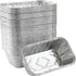 50 Pack 1Lb Mini Loaf Pans, Heavy Duty Disposable Aluminum Foil Bread Tins, Oven Safe Standard Size - 6" X 3.5"