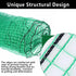 5x100ft Deer Fence Netting, Plastic Mesh Fence Heavy Duty Garden Fence Animal Barrier Garden Netting for Plants Fruit