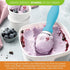 Spring Chef Ice Cream Scoop Aqua Sky with Soft Grip Handle, Professional Heavy Duty Sturdy Scooper for Gelato