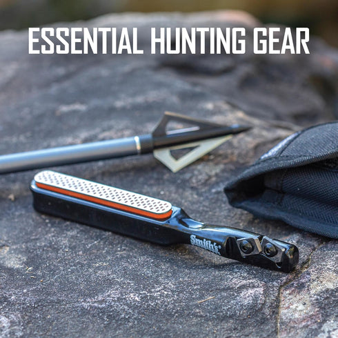 Smith’s 50047 Edgesport Stick Knife & Broadhead Sharpener - Portable Hunting & Archery Tool
