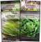 Sow Right Seeds - Lettuce Seed Collection for Planting - Buttercrunch, Giant