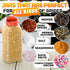 2 32oz Pcs Large Seasoning Shaker Storage Seasoning Containers Large Spice Shakers with Holes and Lids Dual Shake