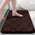 OLANLY Memory Foam Bath Mat Rug 30x20, Ultra Soft Non Slip Absorbent Bathroom Rug, Comfortable Thick Carpet