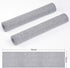 Grey Burlap Table Runners 2 Packs, 14"x72" Rustic Farmhouse Decor for Dining, Wedding, and Coffee Tables