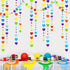 52Ft Valentines Day Party Decorations, Rainbow Love Heart Garland, Colorful Hanging Paper Heart Streamer Banner