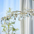 Pack 12 H&D of Clear Crystal Chandelier Lamp Lighting Drops Pendants Balls Prisms Hanging Glass Prisms Parts Suncatcher
